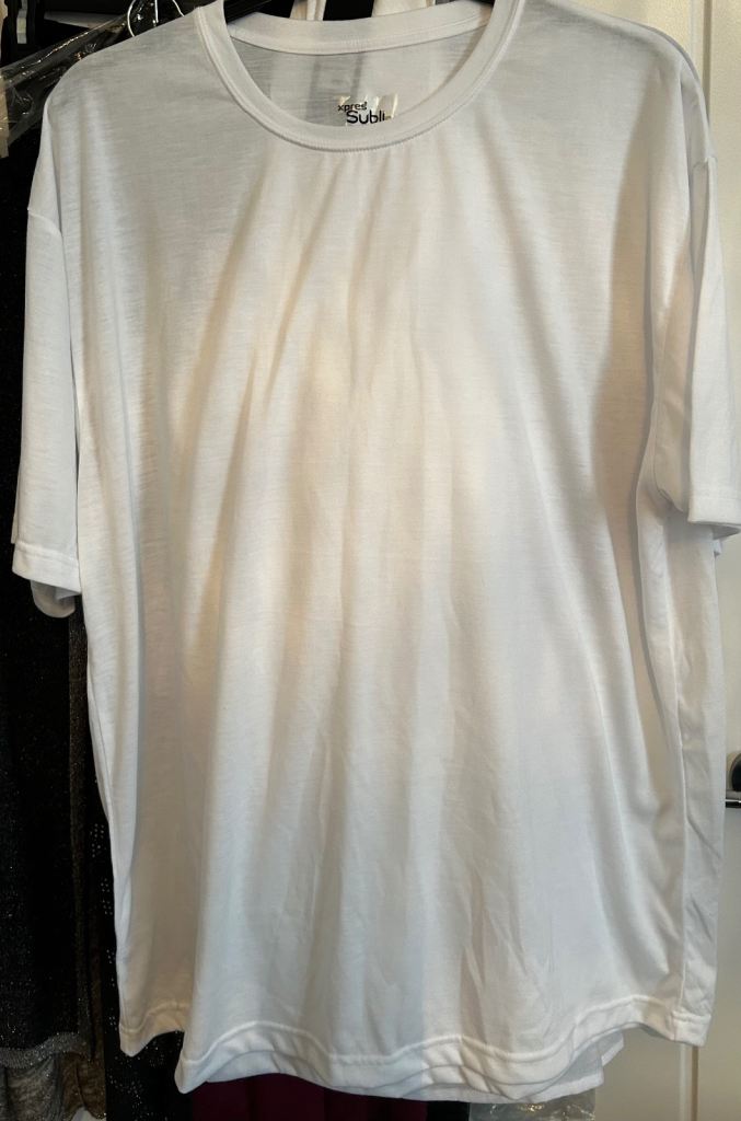 Brand new white adult T Shirts Job Lot