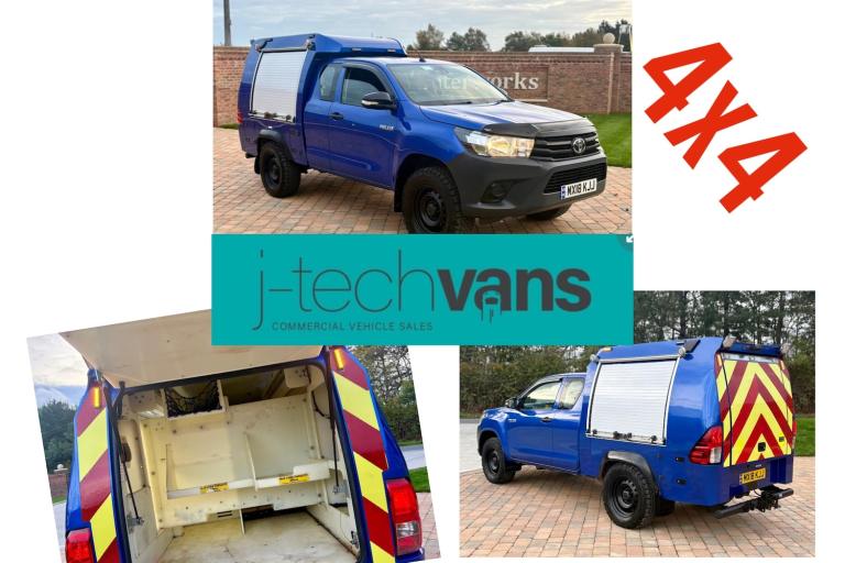 2018 Toyota Hilux Active Extra Cab Pick Up 2.4 D-4D ***Utility Spec*** PICK UP Diesel Manual