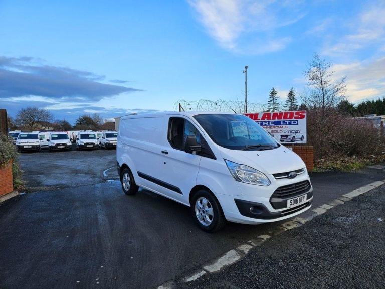 2018 ON 18 PLATE FORD TRANSIT CUSTOM 2.0 TDCI 290 SWB ULEZ FREE ZONE
