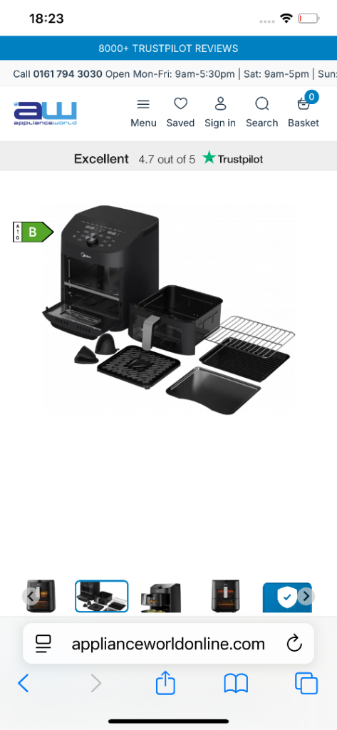 Air fryer large