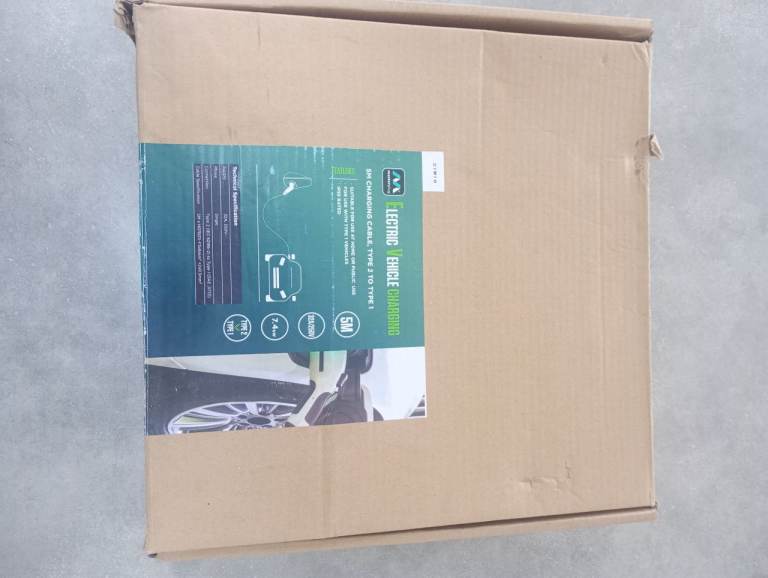 EV charger cable 3 pin