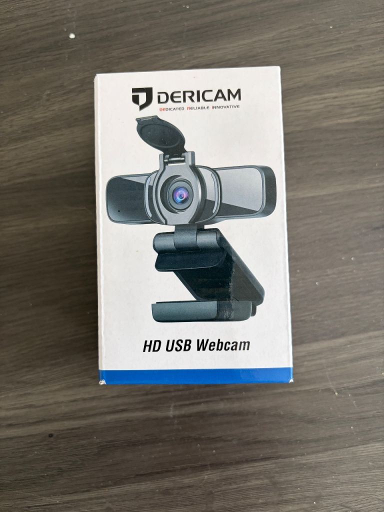 Dericam webcam. Window and Mac. Brand new unopened.