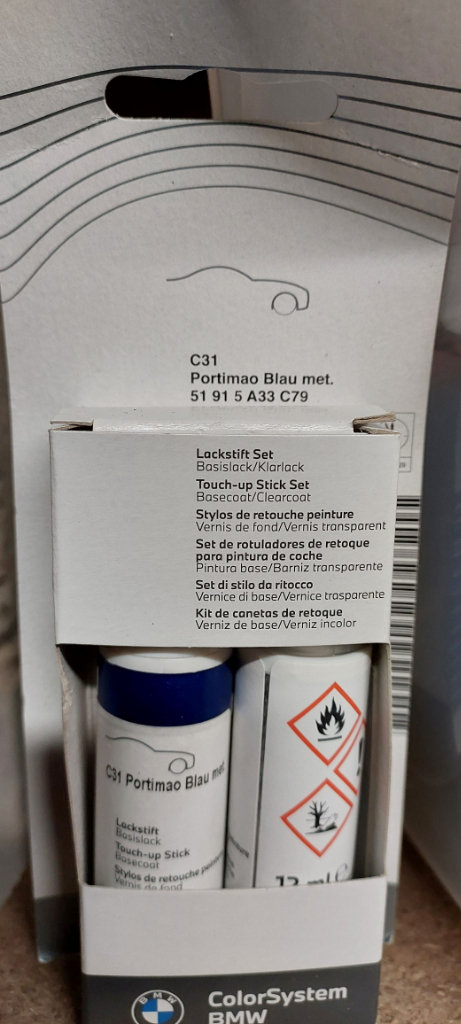 image for BMW Portimoa Blue Metalic Touch Up Paint