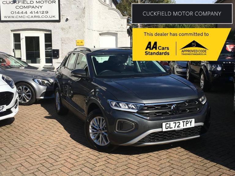 2023 Volkswagen T-Roc 1.0 TSI Life SUV 5dr Petrol Manual Euro 6 (s/s) (110 ps)