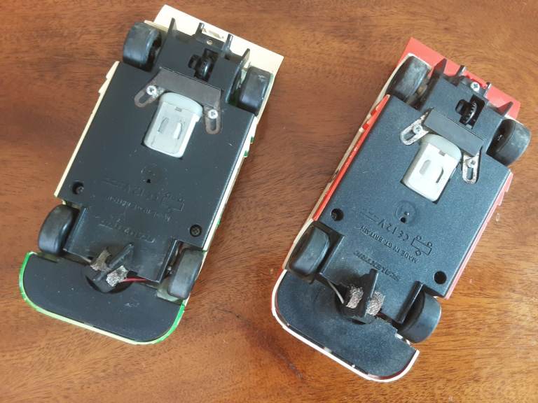 Pair of Scalextric Slot Cars – Classic Racing Fun