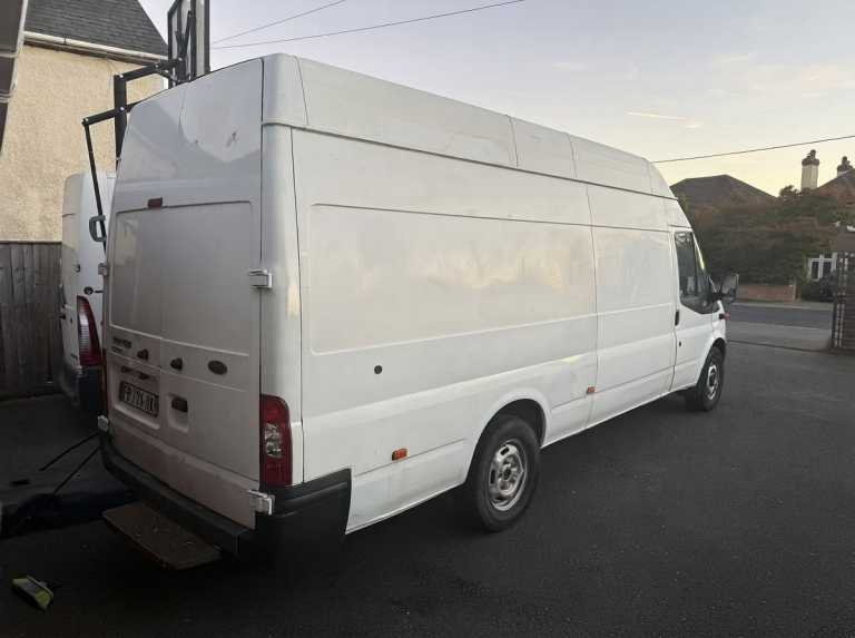 2007 Ford Transit T350 2.4 TDCi 100 RWD LWB Jumbo High Roof - RHD French plates High Volume/High ...