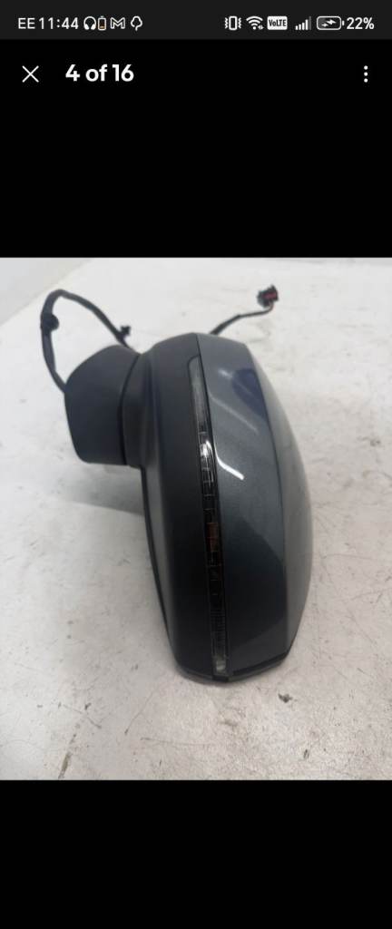 Audi A3 8v passenger wing mirror 