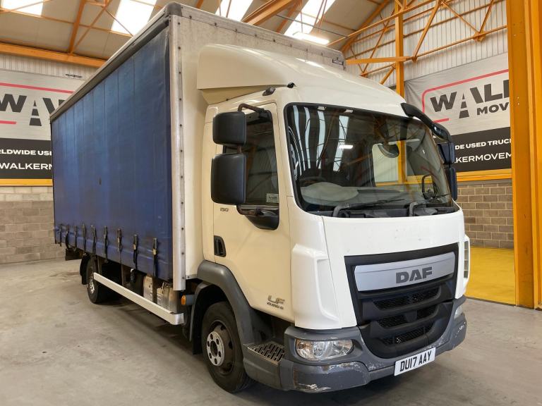 DAF LF150 7.5 TONNE *EURO 6* CURTAINSIDER - 2017 - DU17 AAY
