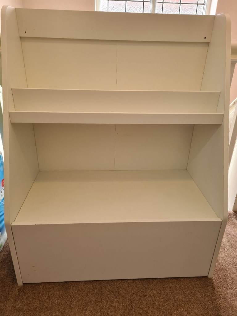 Child's white bookcase/book display (IKEA)