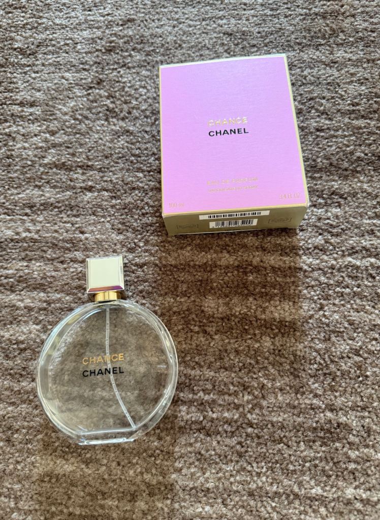 Empty Chanel Chance EDP 100ml Bottle with Box