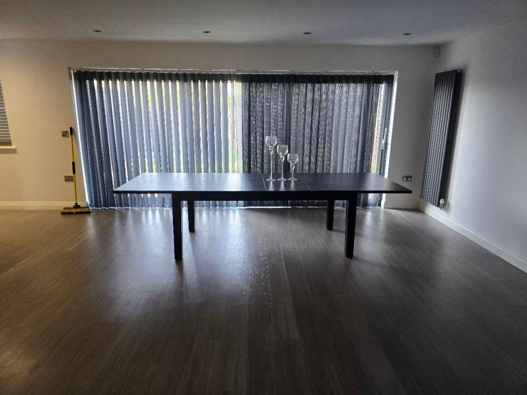 Dining table and chairs