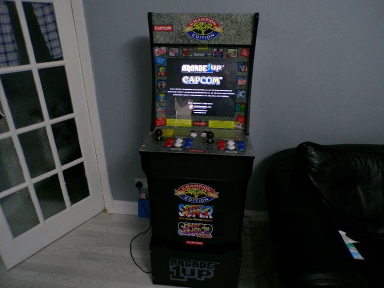 for sale or swap Arcade 1UP 3 in 1 Street Fighter Champion Edition Arcade Machine