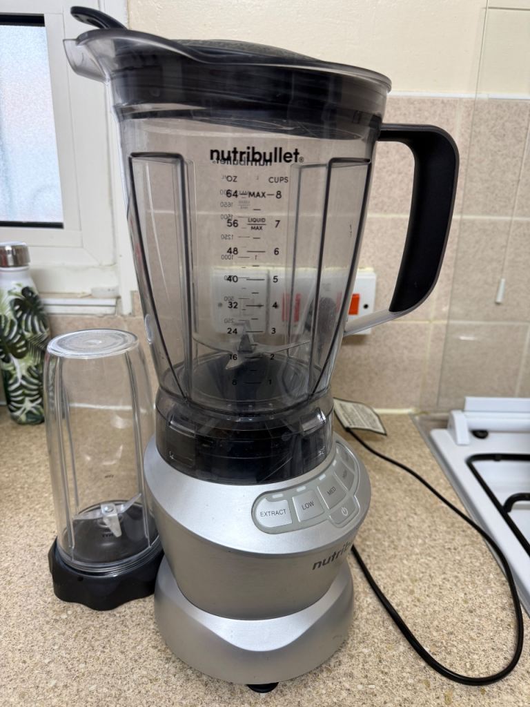 Nutribullet  NBC12A silver colour 