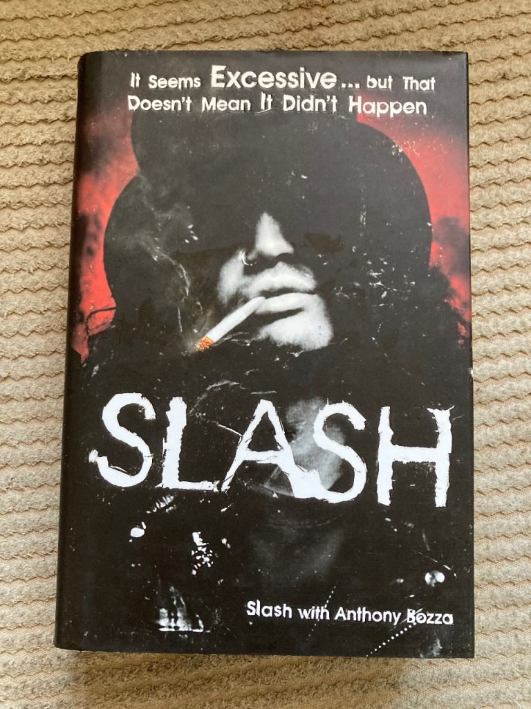 IMMACULATE GUNS N’ ROSES HARDBACK BOOKS - ONE ON SLASH THE OTHER ON THE BAND AS A WHOLE