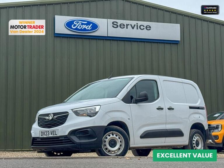 2023 Vauxhall Combo SWB L1H1 [SOLD MM] 2300 Prime Air Con EURO 6 NO VAT Panel Van Diesel Manual