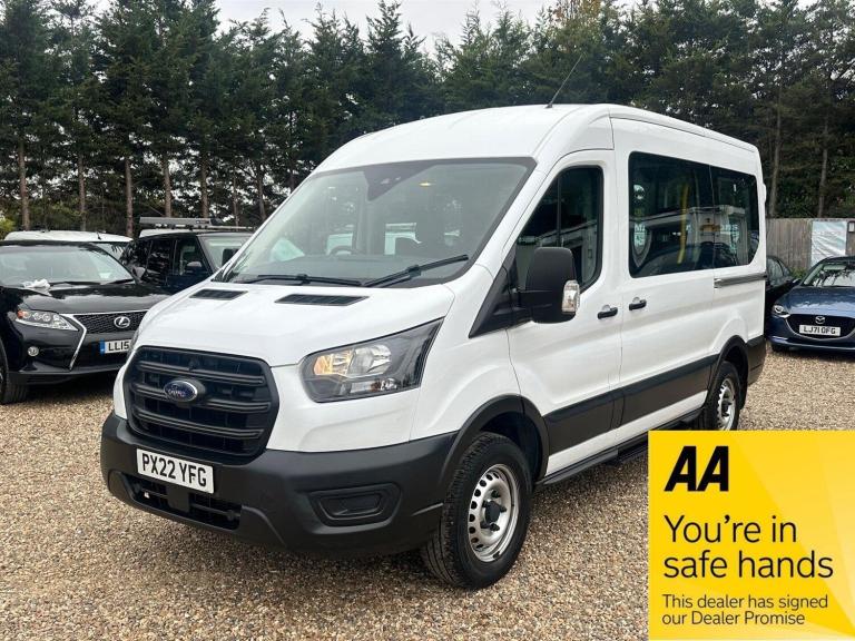 2022 Ford Transit 2.0 350 EcoBlue Leader RWD L2 H2 Euro 6 (s/s) 5dr (12 Seat) MINIBUS Diesel Manual