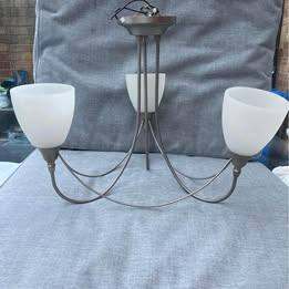 2 matching ceiling lights