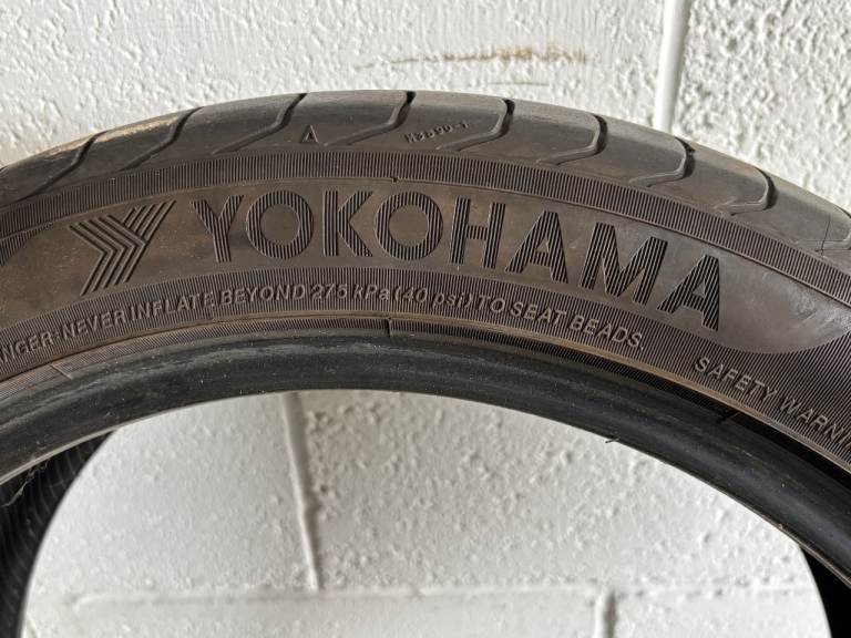 Tyre. Yokohama Advance Sport 225/45/RF18 91Y