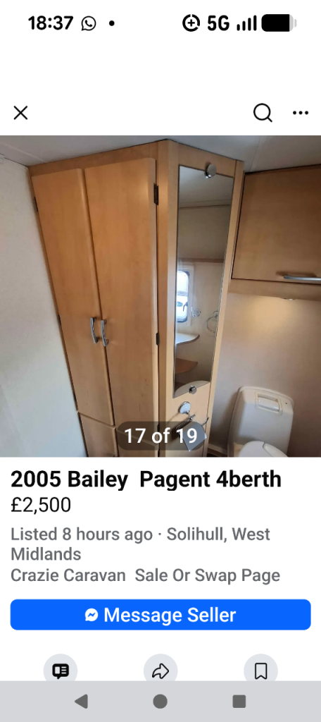 4 berth caravan for sale 