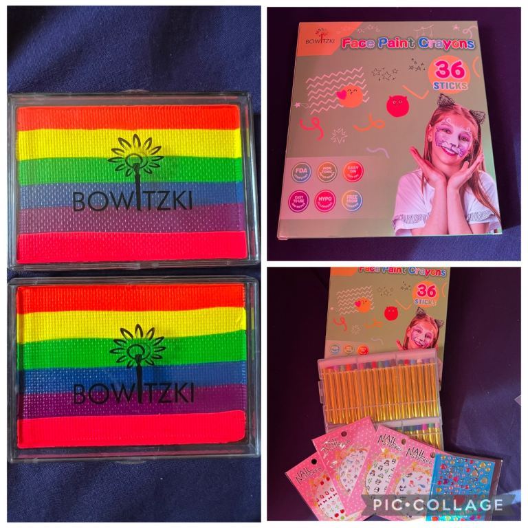 Bowitzki body paint x2 and face paint