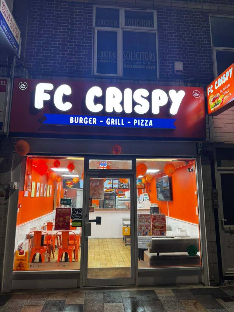 Running Fast Food Restaurant for Sale – Ilford High Street