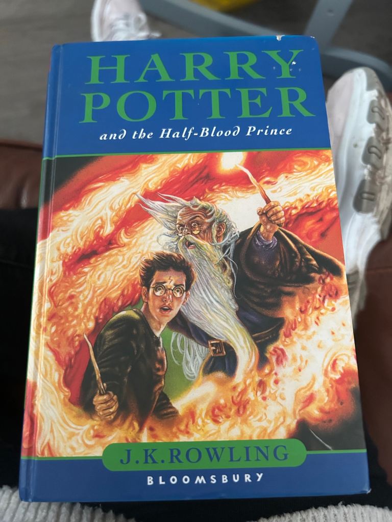 Harry Potter and half blood prince first edition with misprint