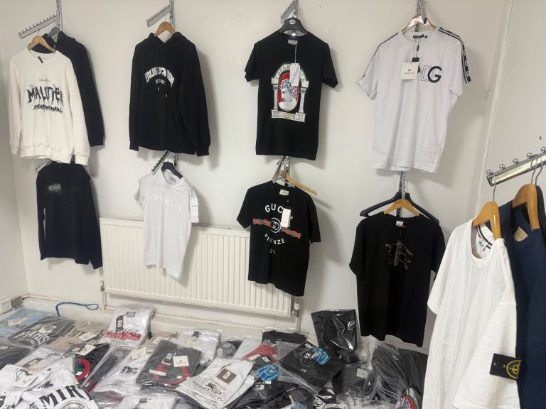 Bulk = T-shirt , Boxer , Jacket, Tracksuit , SOCKS , Ladies Thong set , leggings 