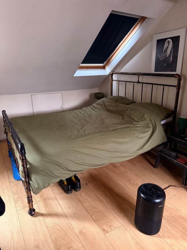 Metal Frame double bed