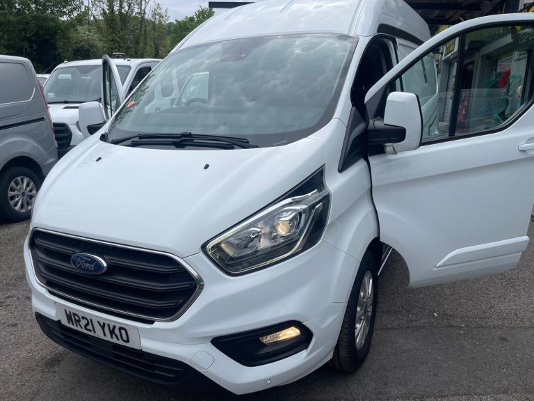 2021 Ford Transit Custom 2.0 EcoBlue 130ps High Roof Limited LWB PANEL VAN Diesel Manual