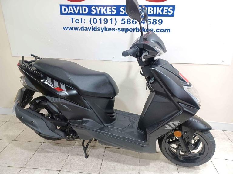 Sym ORBIT III 50 E5 SCOOTER 75-REG ONLY 126 MILES £1899.OTR