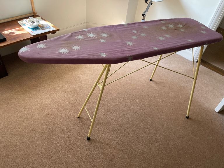 Vintage 1950s ironing board. 