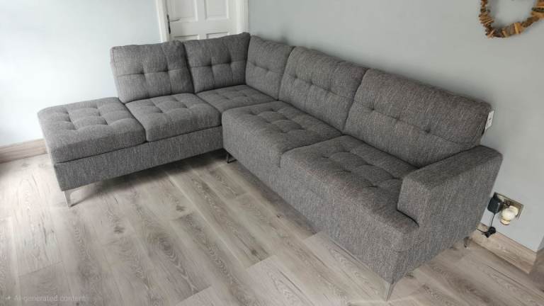 image for Grey corner sofa