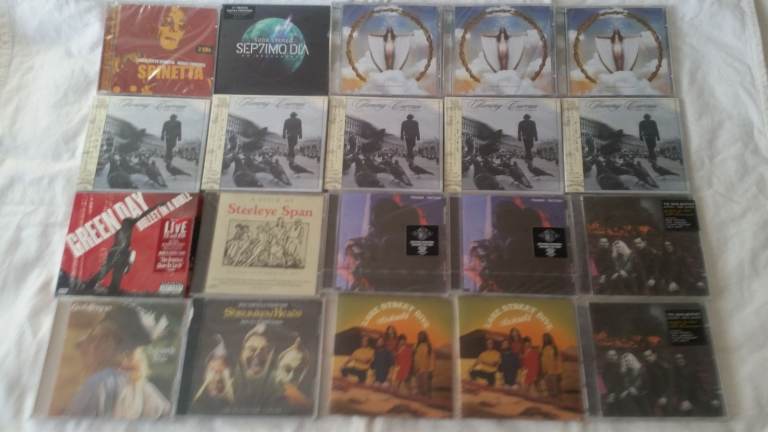 JOB LOT BUNDLE, COLLECTION of cds Rock pop country etc. new/used