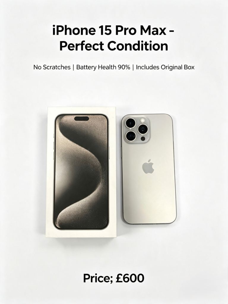 iPhone 15 Pro Max dual physical 256 Gb 