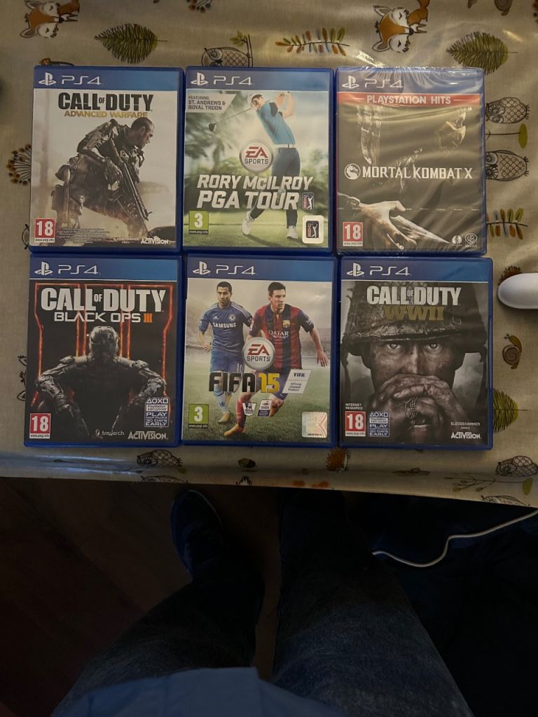 PS4 games, £5 each or swap for more child friendly games
