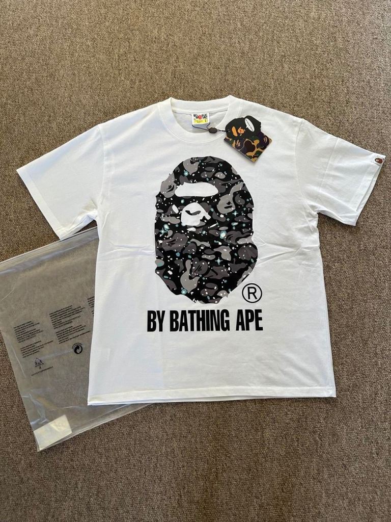 BAPE White T-Shirt - New with Tags