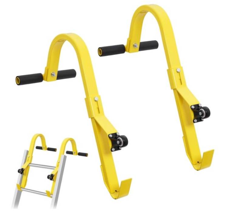  ladder hooks for roof, with wheels