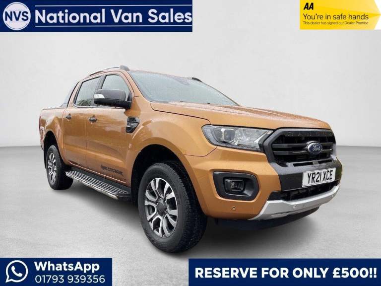 2021 Ford Ranger 2.0 EcoBlue Wildtrak Auto 4WD Euro 6 (s/s) 4dr PICK UP Diesel Automatic