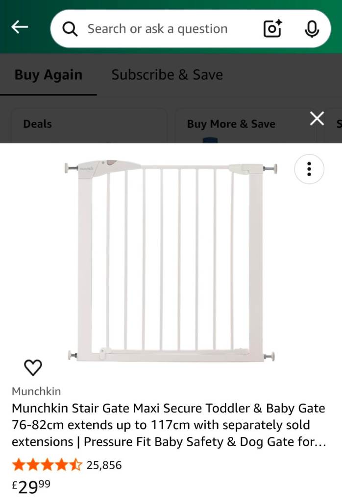 image for 2 x Brand New. Munchkin Stair Gate (£30 for Both or £20 each)
