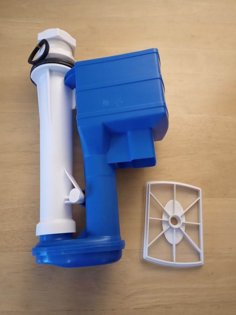 Dudley Elite toilet cistern siphon [incomplete, part missing]