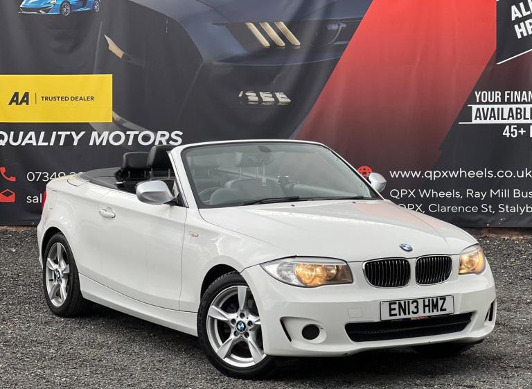 2013 BMW 1 Series 2.0 118d Exclusive Edition Auto Euro 5 2dr CONVERTIBLE Diesel Automatic