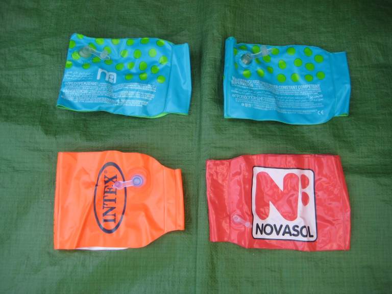 image for 4 Inflatable Swimming Armbands for Junior Learners: All 4 for £3.00