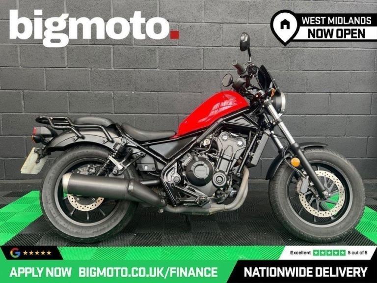2017 17 HONDA CMX500 REBEL FINANCE SPECIALISTS APPLY NOW