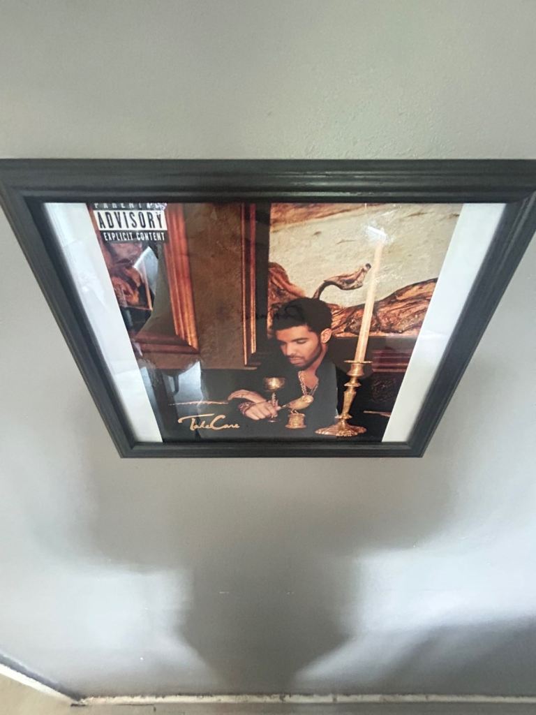 Drake Framed Album Art Wall Decor – Good Condition