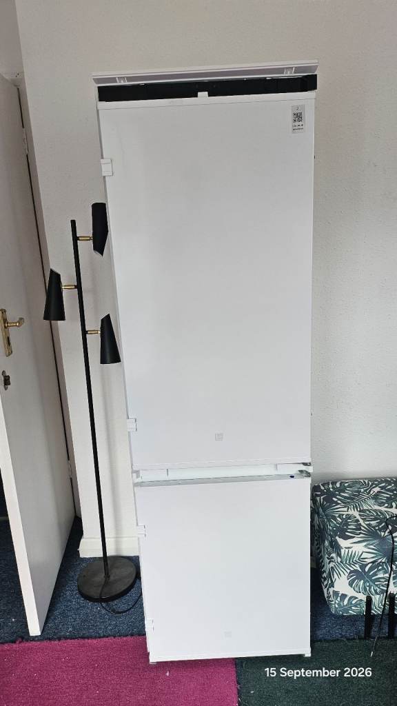 White Tall Fridge Freezer – Brand New Condition