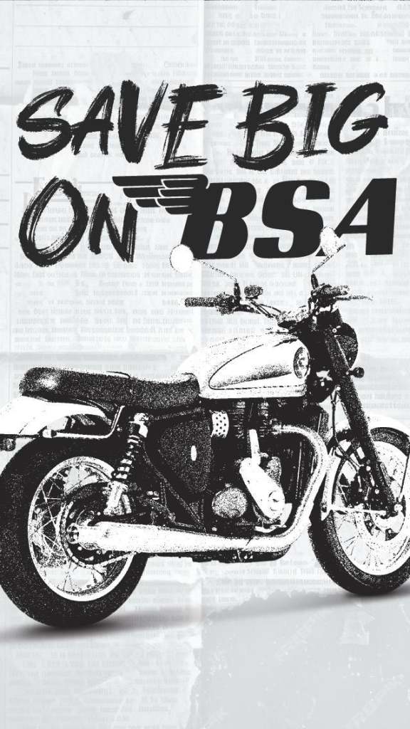 BSA Gold Star 650cc Classic Motorcycle Silver Sheen Legacy