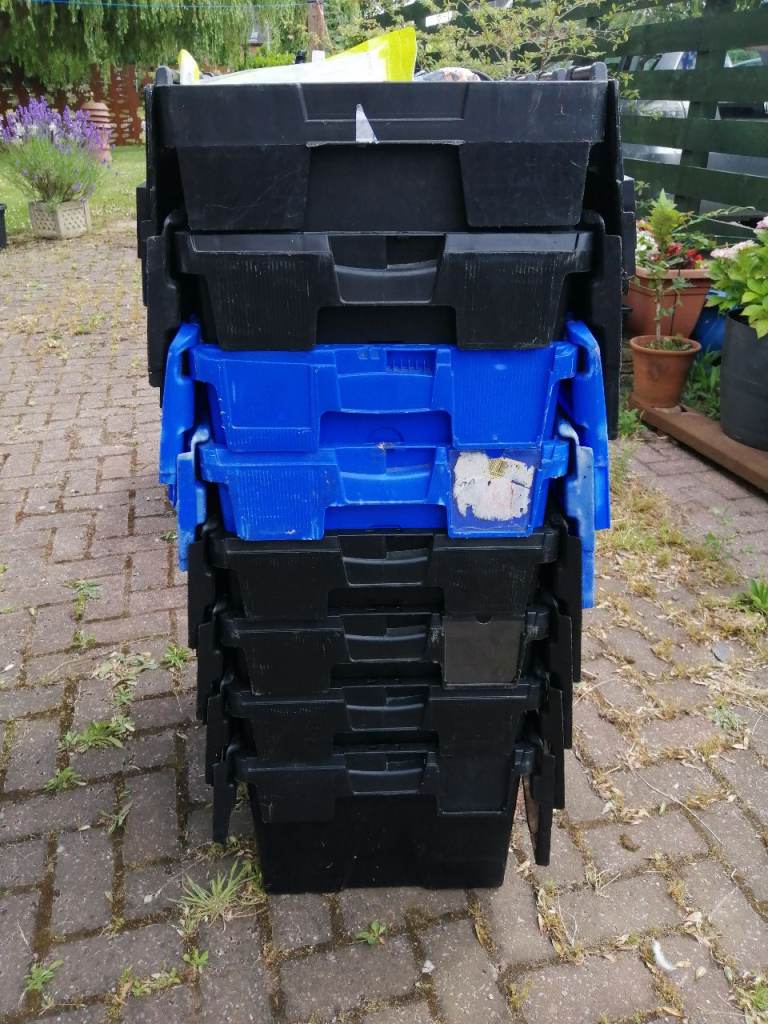 Stackable Plastic Storage Boxes