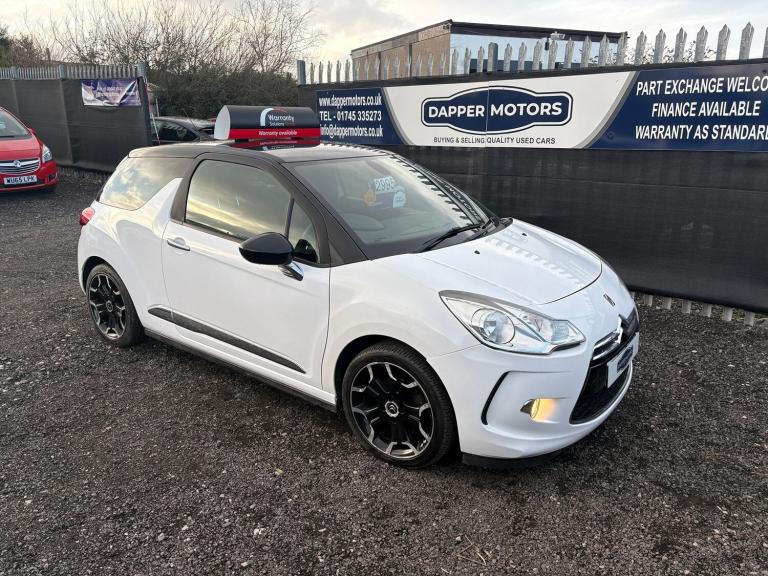 2012 Citroen DS3 e-HDi 90 Airdream DStyle Hatchback Diesel Manual