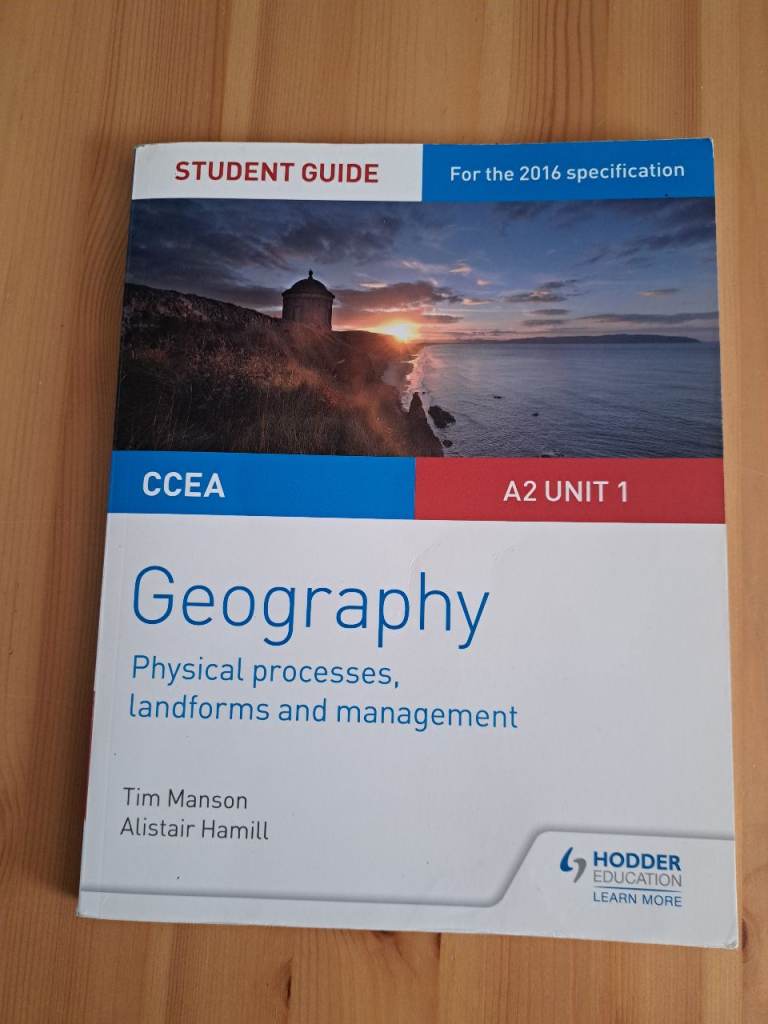 CCEA A2 Unit 1 Geography Student Guide – Excellent Condition