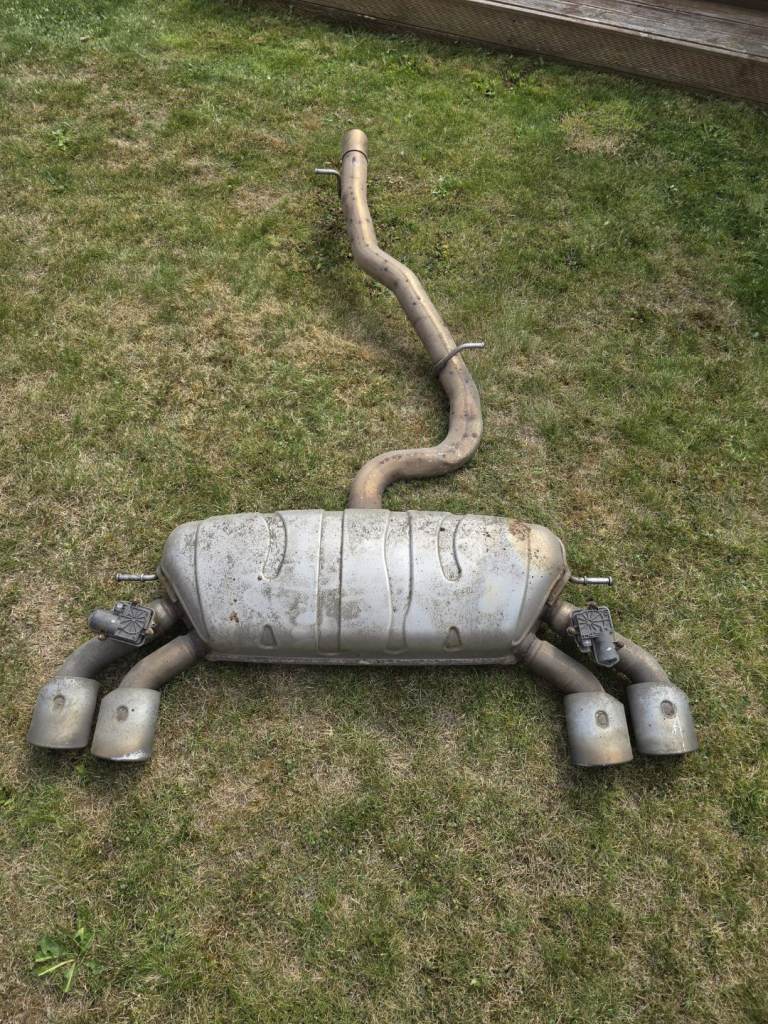 Golf R mk7.5 exhaust 